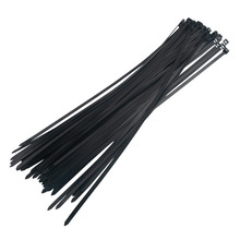 Kabelstrips 7,6 x 500 mm i svart - 50 stk.